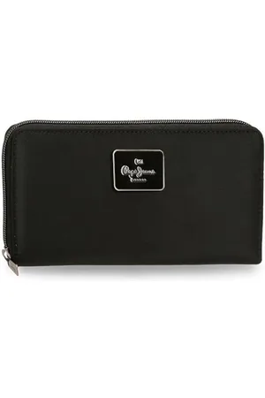 Pepe Jeans Christine Geldbörse, , 19,5 x 10 x 2 cm, Polyester, mit Details aus Kunstleder von Joumma Bags, , Talla única, Geldbörse