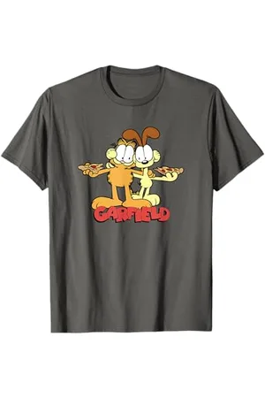 Garfield And Odie Pizza T-Shirt