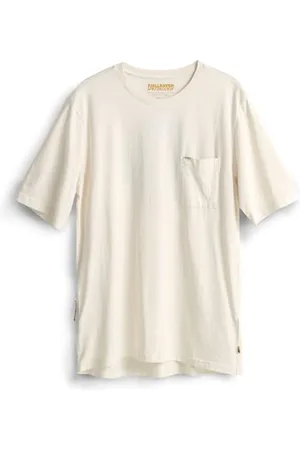 Fjällräven Herren T-Shirt aus Bio-Baumwolle mit Reißverschlusstasche Outdoor, , Large