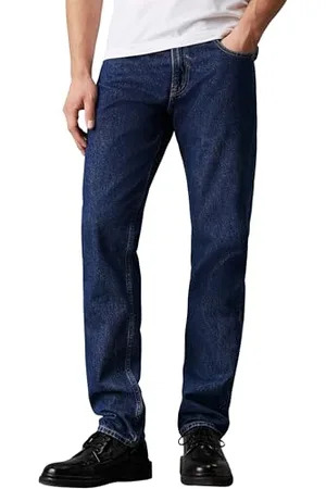 Calvin Klein Jeans Herren Jeans Hose Authentic Straight Fit, Blau (Denim Dark), 31W/30L