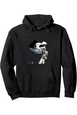 Nasa SpaceX Dragon-Kapsel auf der ISS Pullover Hoodie