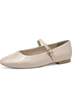 Tamaris Ballerina Damen Vegan Elegant beige,EU 39