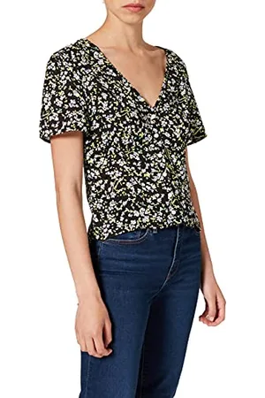 Tommy Hilfiger Damen TJW FLORAL Print Blouse Hemd, , Large