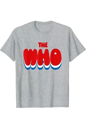 The Who Offizielles Vintage Heather Grey T-Shirt