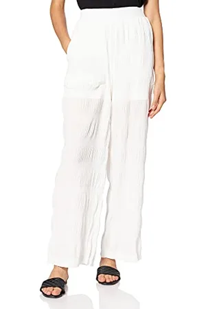 NA-KD Damen Light Pleated Pants Lssige Hose, , 36 EU