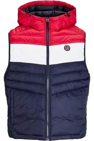 JACK & JONES Herren Jjesprint Bodywarmer Hood Weste, , S