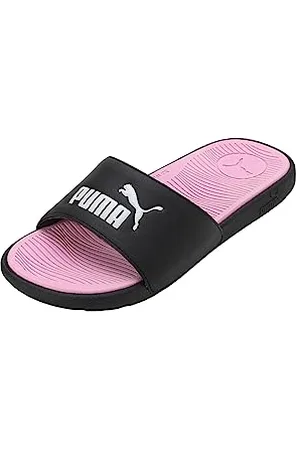 PUMA Damen COOL CAT 2.0 WNS Schiebe-Sandalen, Black White-Pale PINK, 38 EU