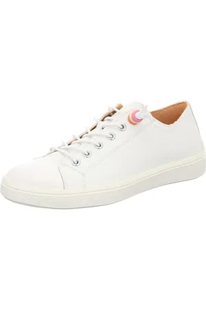 Think! Damen TURNA chromfrei gegerbte nachhaltige Halbschuhe, BIANCO/KOMBI 1000