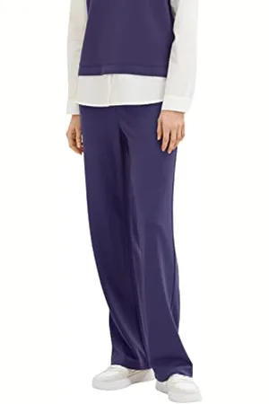 TOM TAILOR Damen 1035493 Straight Fit Stoffhose, , 34W / 32L