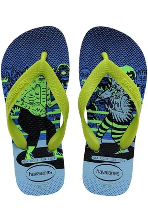 Havaianas Jungen Kids Top Fun Flipflop, Lavender Blue/Lemon Green