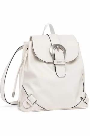 Replay Damen Rucksack aus Kunstleder, (Weiß), Onesize