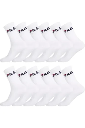 Fila Herren Sportsocken /AM/TNX12 (12er Pack), Weiß, 43/46