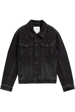 TOM TAILOR Alexa Straight Jeans, Black Denim, 29/32