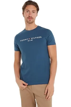 Tommy Hilfiger Herren T-Shirt Kurzarm Slim Fit, , XL
