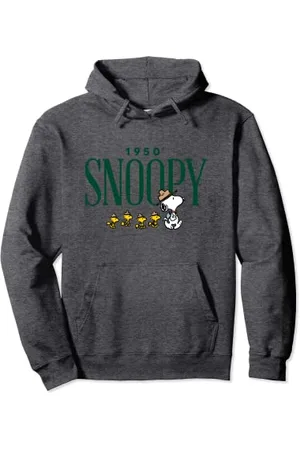 Peanuts Snoopy 1950 Camping Pullover Hoodie S Unisex Erwachsene