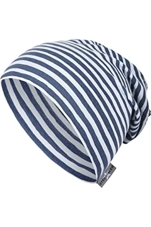 Sterntaler Unisex Baby Slouch-Beanie - Gestreiftes Mütze aus Bedrucktem Singlejersey - , Größe 47