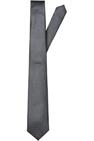 SELECTED Herren Slhnew Texture Tie 7cm Noos B Krawatte, Grau, Einheitsgr e EU