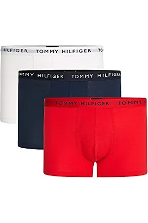 Tommy Hilfiger Herren 3er Pack Boxershorts Trunks Unterwäsche, , S