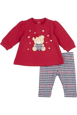 chicco Chico Baby - Mädchen Zweiteiliges Outfit: Leggings und Sweatshirt Jogginganzug, , 9M
