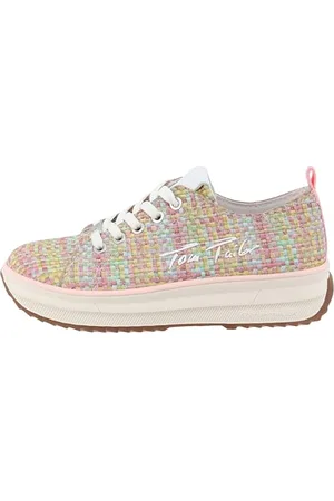 TOM TAILOR 7470000008 Sneaker, Rose-Multi, 35 EU