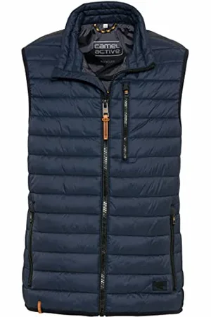 Camel Active Leichte Steppweste ohne Kapuze, blau (47), size 56