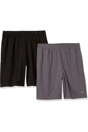Amazon Herren Weit geschnittene Performance-Funktionsshorts (erhältlich in Big & Tall), 2er-Pack, , M