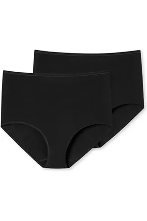 Schiesser Damen 2 Pack Maxi Slip Bio Baumwolle - 95/5 Organic Unterwäsche, , 38 EU