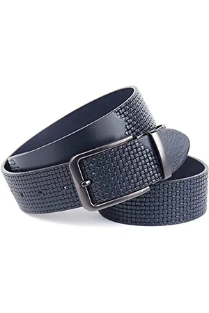 Anthoni Crown Unisex Ledergürtel BLU3P4580 Gürtel, , 110