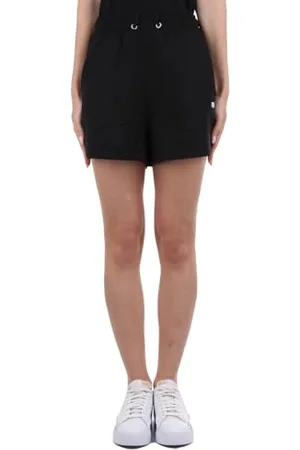 Fila Damen Brandenburg high Waist Shorts, Black, M