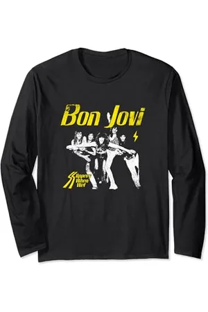 Bon Jovi Offizieller Slippery When Wet Langarmshirt
