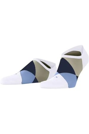 Burlington Herren Sneakersocken Clyde M Sn Baumwolle kurz gemustert 1 Paar, , 40-46
