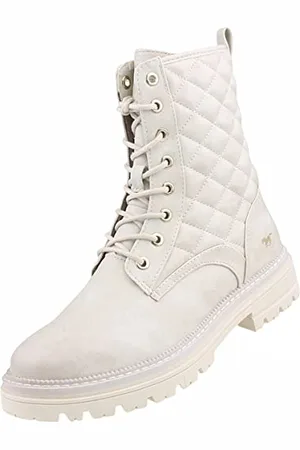 Mustang Damen Stiefeletten Beige, Schuhgröße:EUR 40