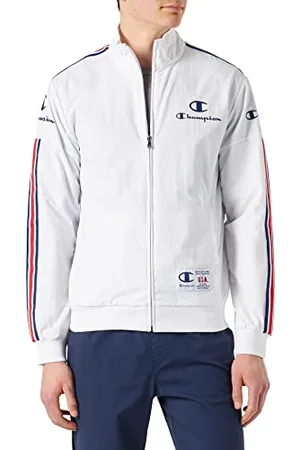 Champion Herren Legacy Division 1 Cinckle Nylon Full Zip Sweatshirt, , L