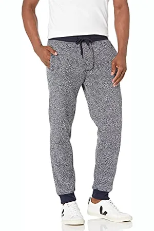 Southpole Herren Melierte Fleece-Sweatpants – Normale Größen Trainingshose, , Mittel