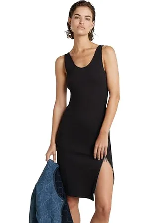 G-Star Damen Asymmetrical Zip Kleid, , XS