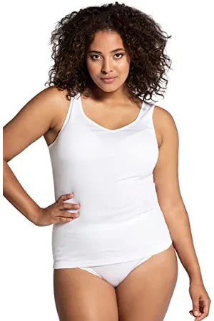 Ulla Popken Damen, große Größen, Basic Top