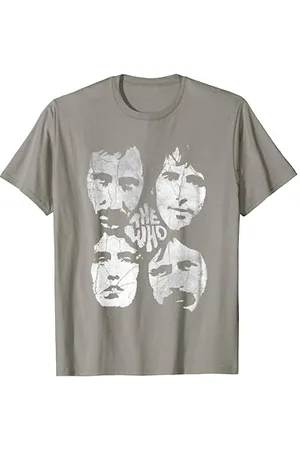 The Who Offizielle Distressed Four Heads Band T-Shirt