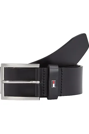 Tommy Hilfiger Herren Gürtel Hampton 4,0 cm Ledergürtel, , 105 cm