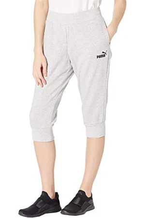 PUMA Damen Essentials Capri Sweatpants Trainingshose, , Groß