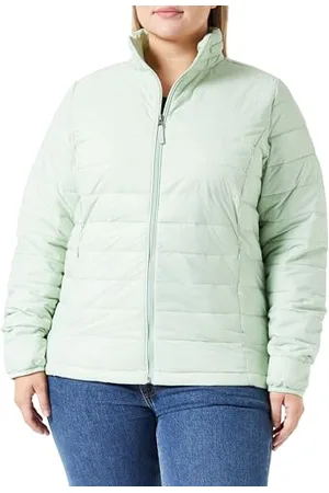 Amazon Damen Leichte, Wasserabweisende, packbare Pufferjacke (in Übergröße erhältlich), , L