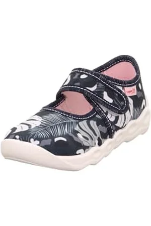 Superfit Bubble Hausschuh, Blau/Mehrfarbig 8040, 33 EU