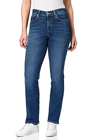 7 for all Mankind Damen The Straight Jeans, , 24W 30L EU