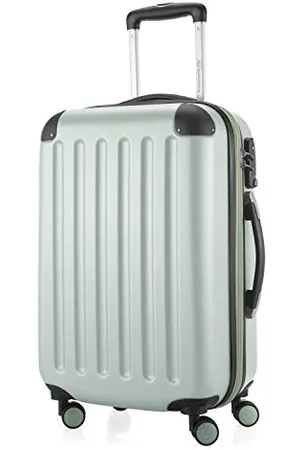 Hauptstadtkoffer SPREE - Handgepäck Hartschalen-Koffer Trolley Rollkoffer Reisekoffer, 4 Doppel-Rollen, 55 cm, 42 L, Ausziehgriff