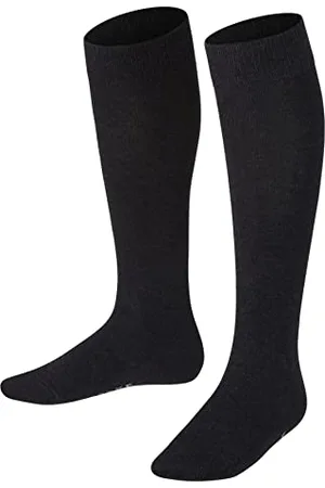 Falke Unisex Kinder Kniestrümpfe Family K Kh nachhaltige Baumwolle lang einfarbig 1 Paar, , 39-42