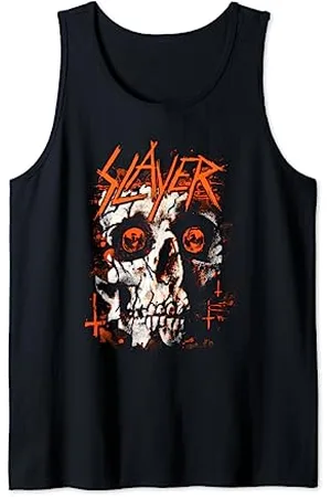 Slayer – Graphic Halloween Skull Tank Top