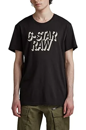 G-Star RAW Herren Retro Shadow Graphic T-Shirt, , M