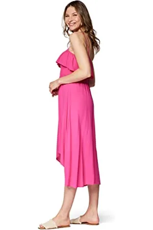 Mavi Damen Long Dress Kleid, , S/