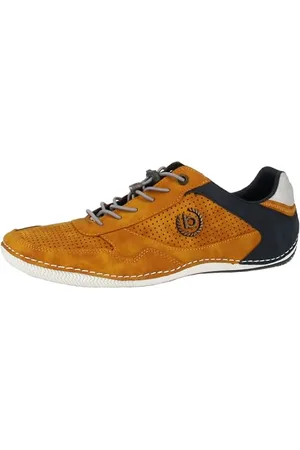 Bugatti Herren Casual Sneaker mit Flexibler Sohle, Schnürschuh mit Memory Foam, Elastische Schnürsenkel, , 41 EU