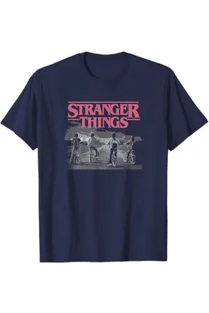 Stranger Things Poster Bike Scene T-Shirt
