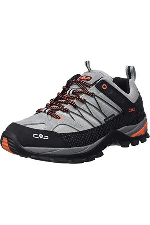 CMP Herren Rigel Low Shoe WP Trekking-Schuhe, Cemento-Nero, 42 EU
